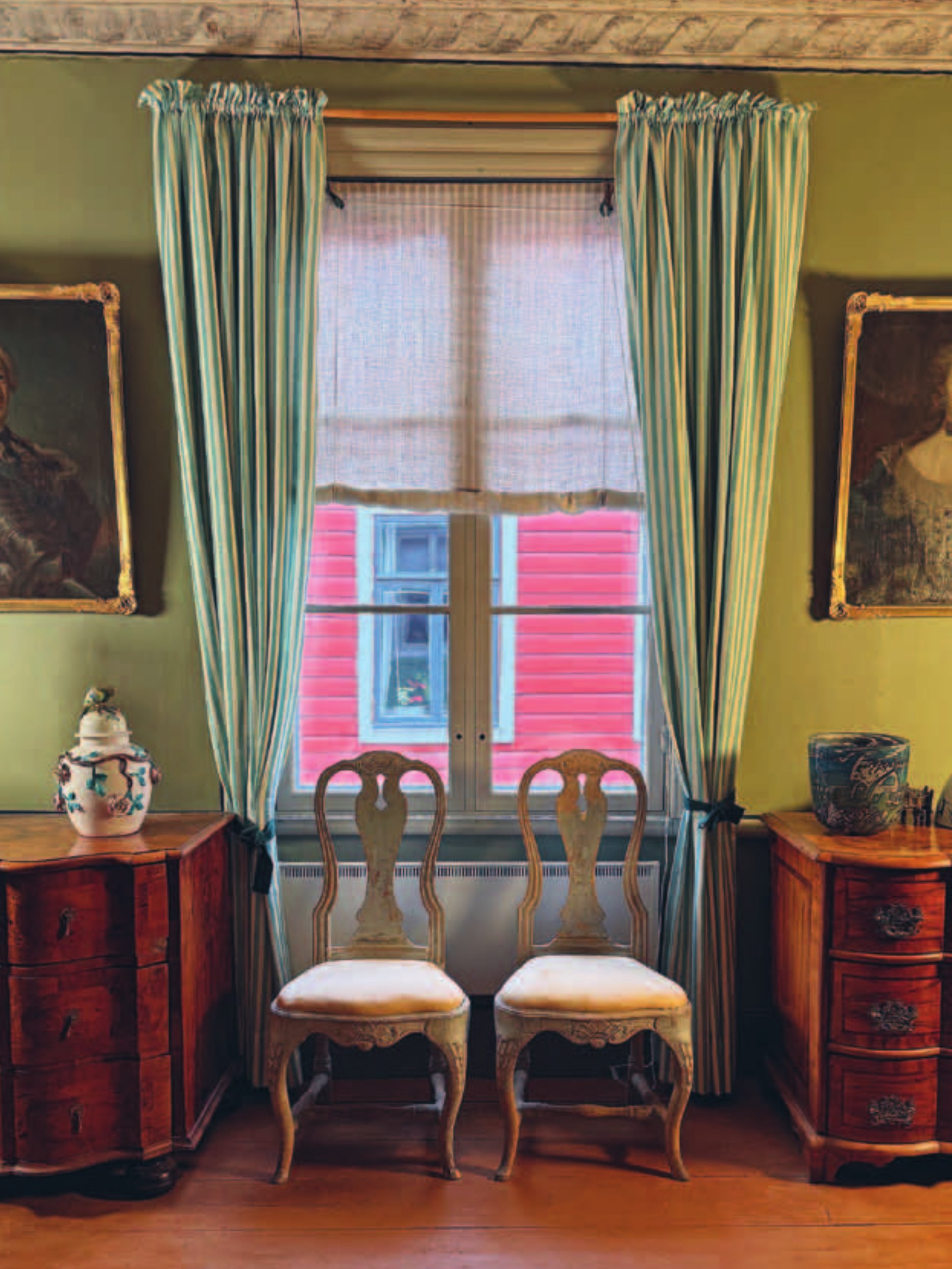 Vanhan ajan rullagardiini: valitse kangas ja toteuta