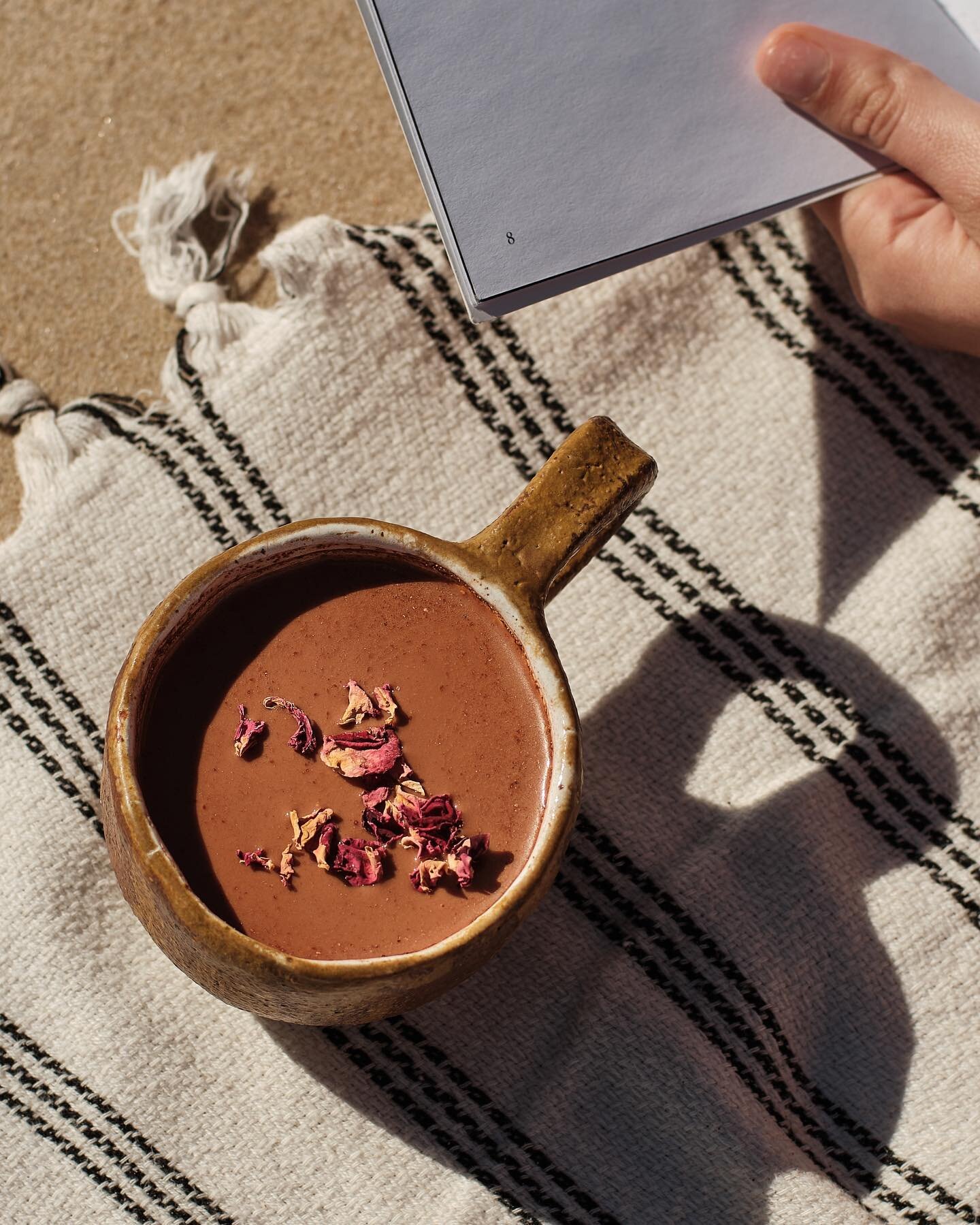 Our hot chocolate is not just a deliciously addictive drink - it&rsquo;s also a reminder of the beautiful connection between your body and nature.

Packed with plant based adaptogens, superfoods, antioxidants and prebiotics, our blend will support yo