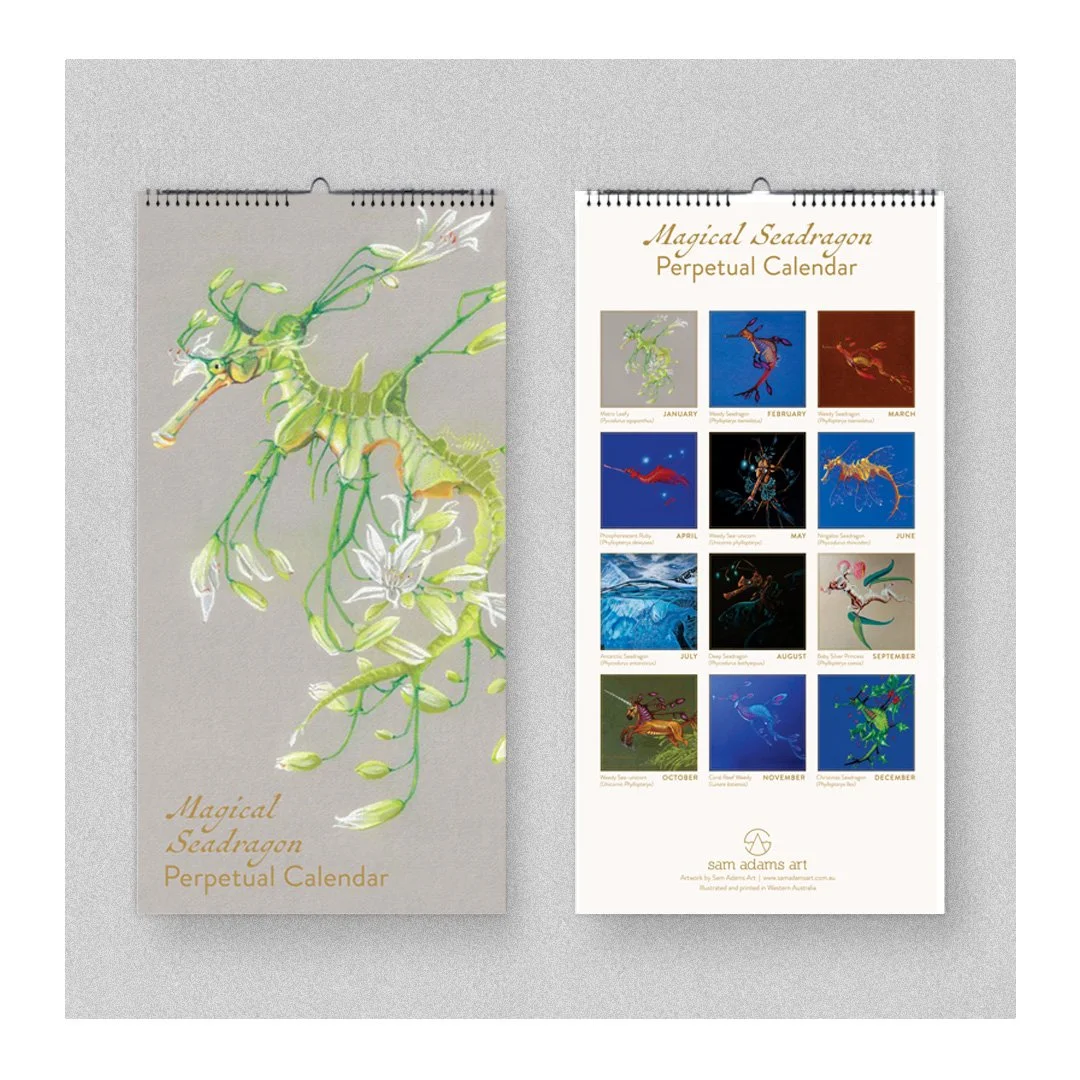 Magical Seadragon - Perpetual Calendar