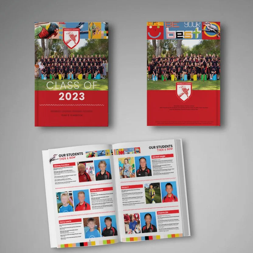 School Year Book Design & Printing PERTH WA