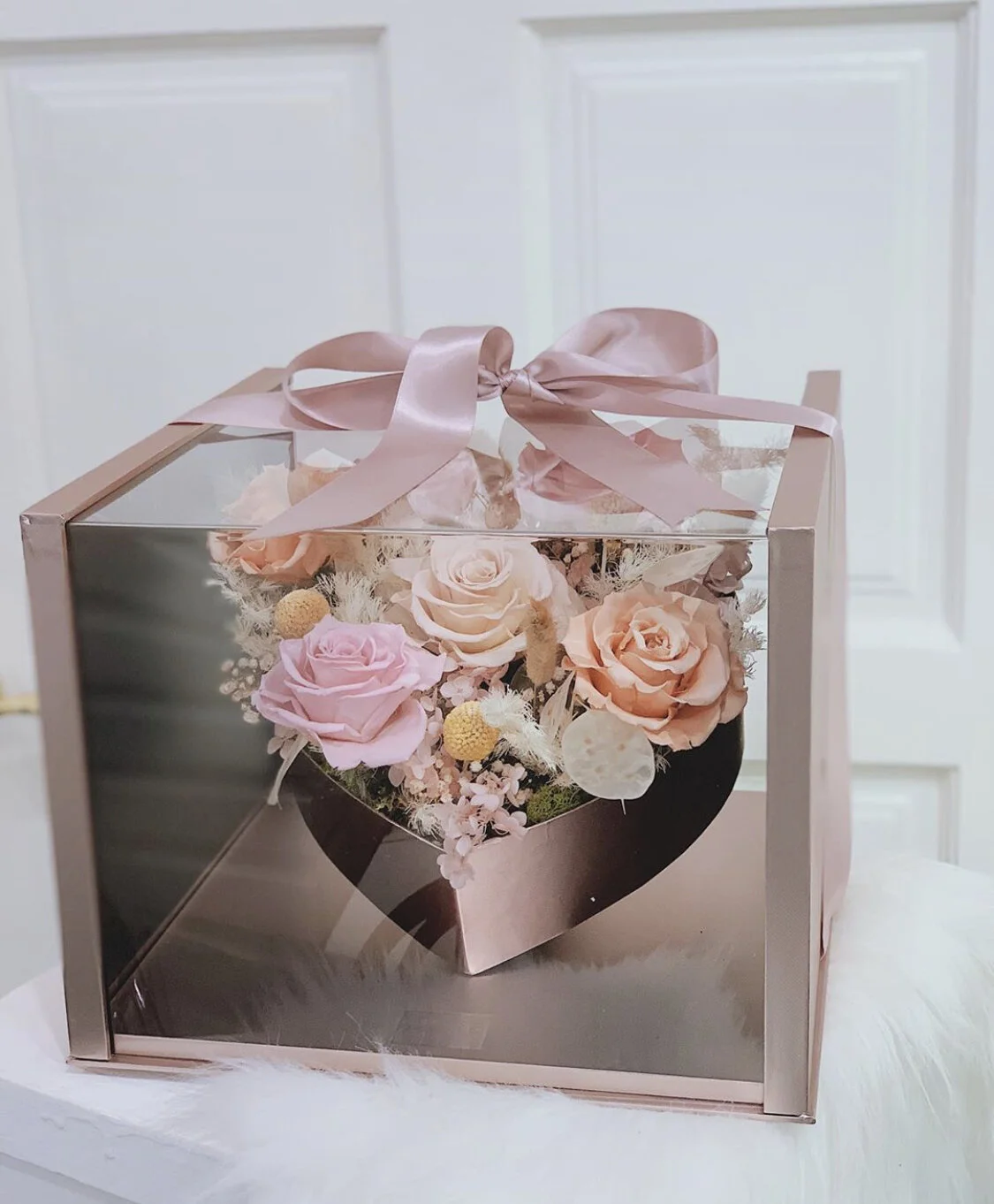 Gift Flower Box Round Kraft X Cmh Set My XXX Hot Girl