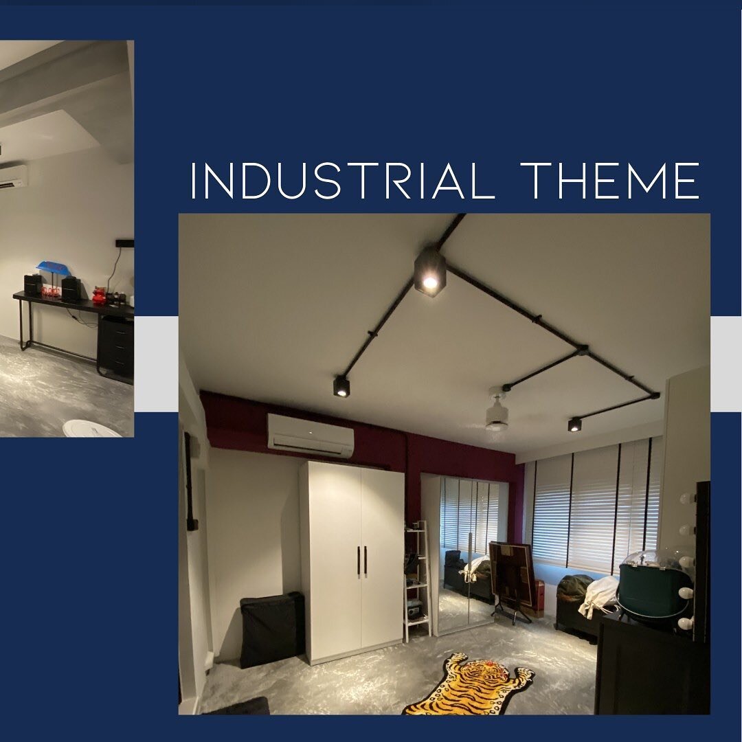A series of industrial theme for your residential flat coming your way!