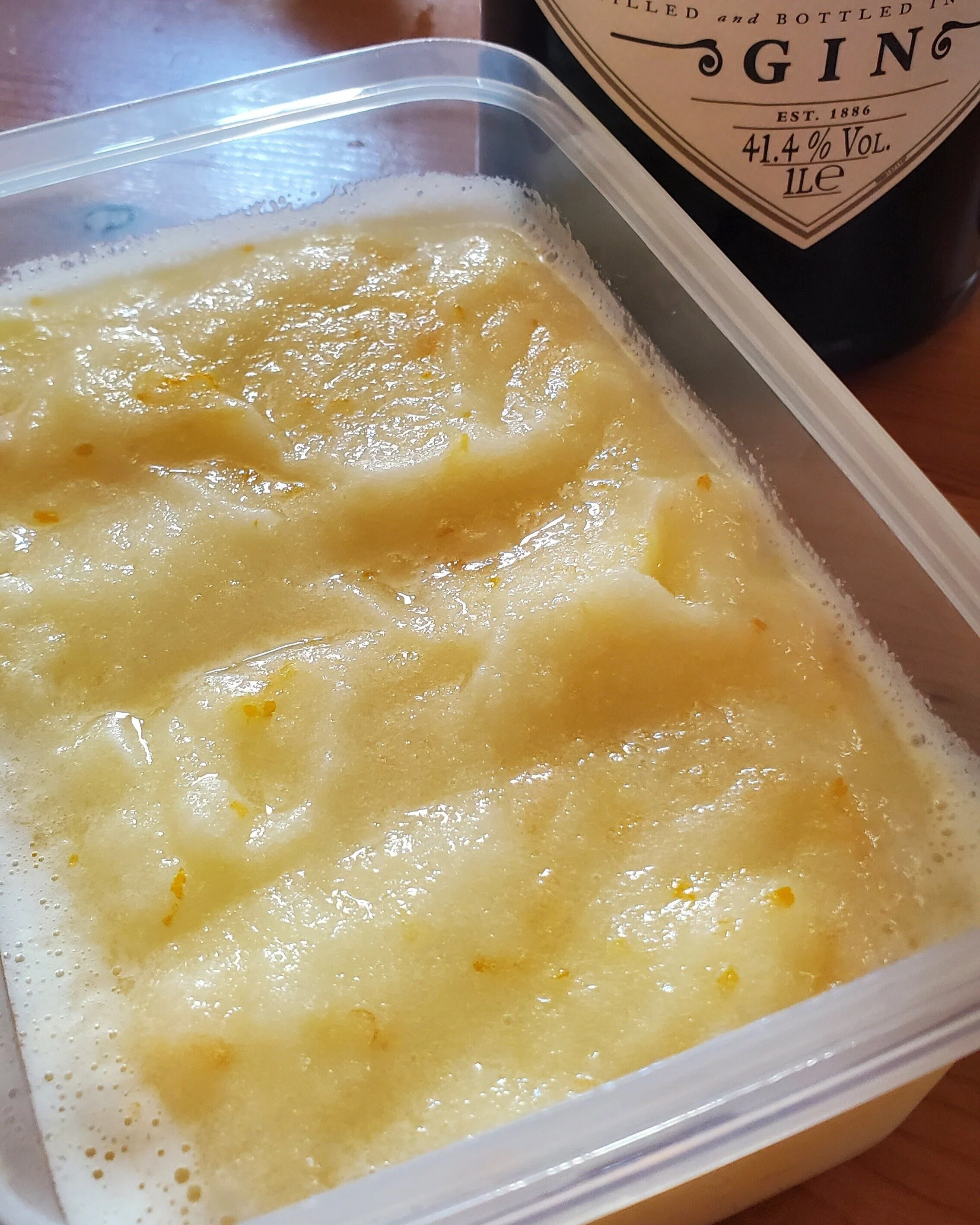 Citrus Gin Sorbet — Gluten Dairy Free Family
