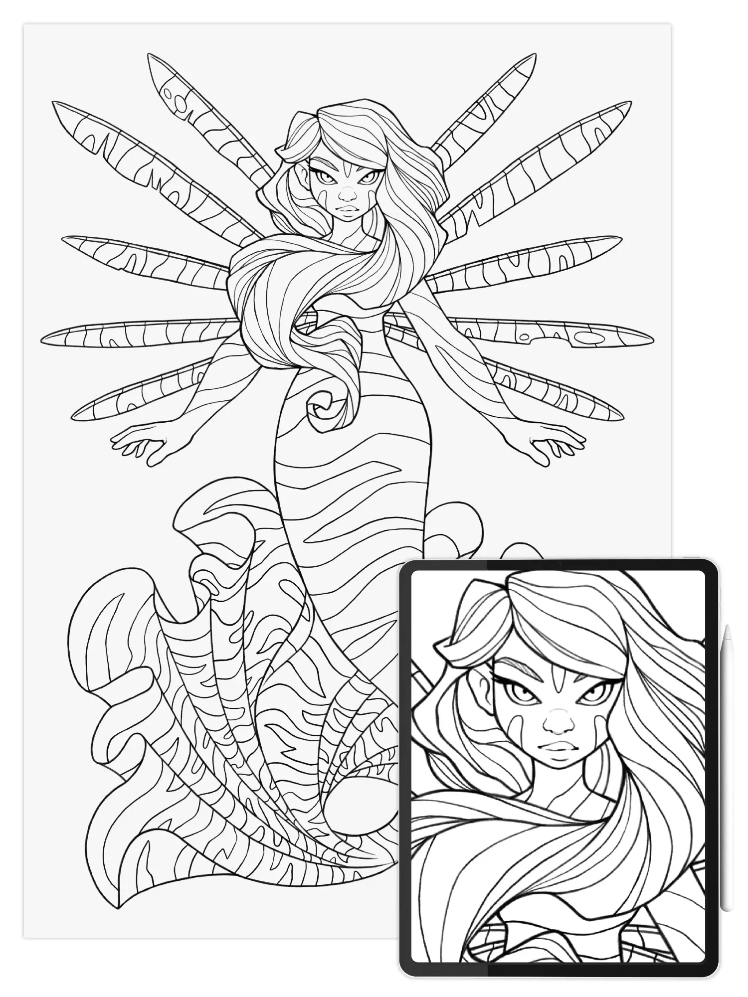 Lionfish Mermaid