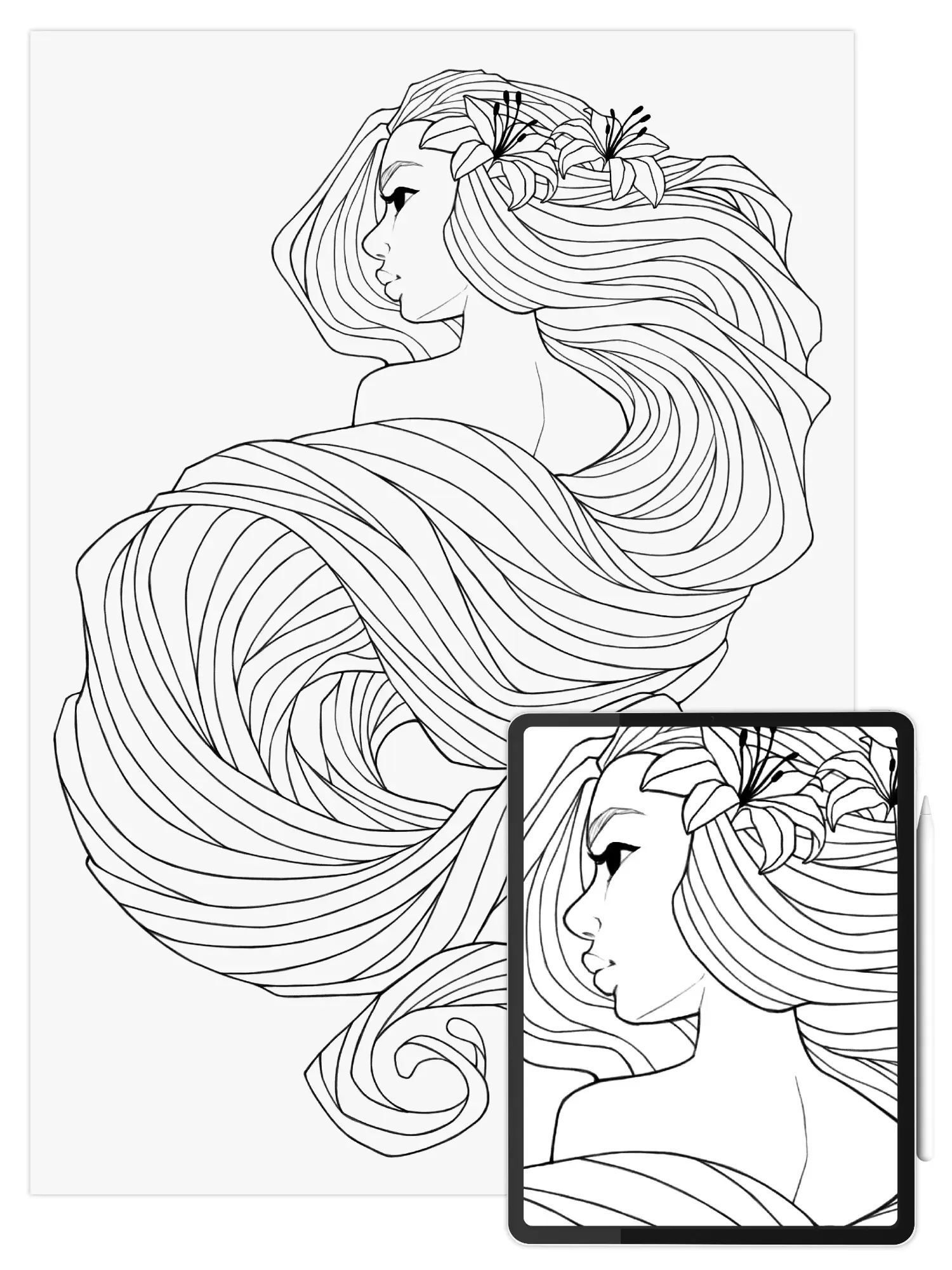 Waves Mermaid