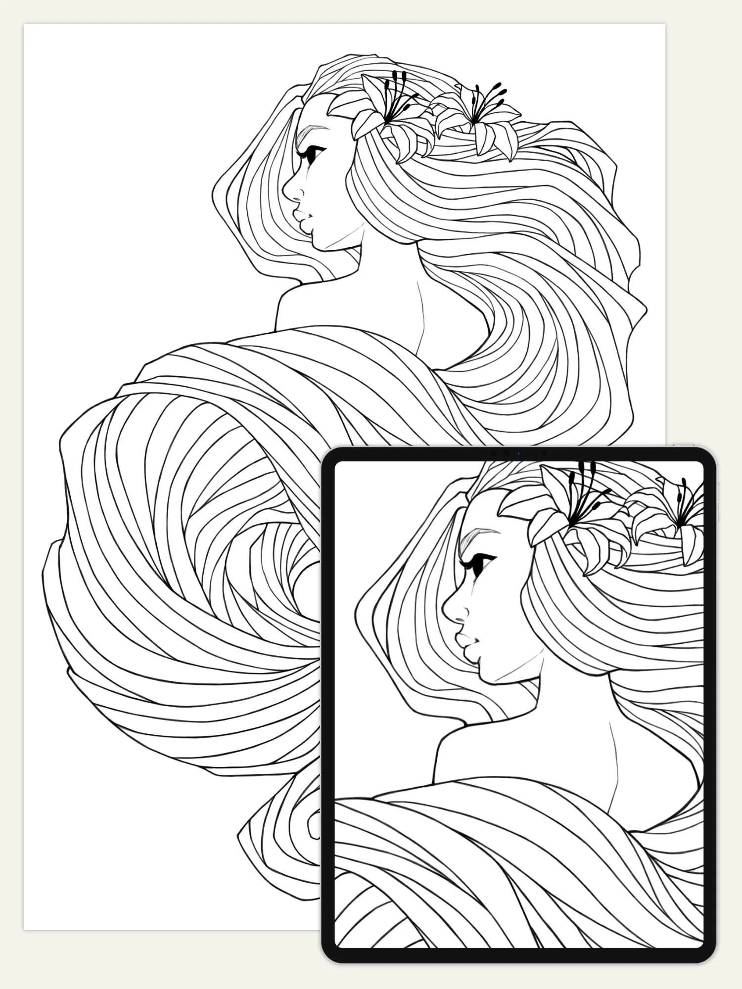 Waves Mermaid