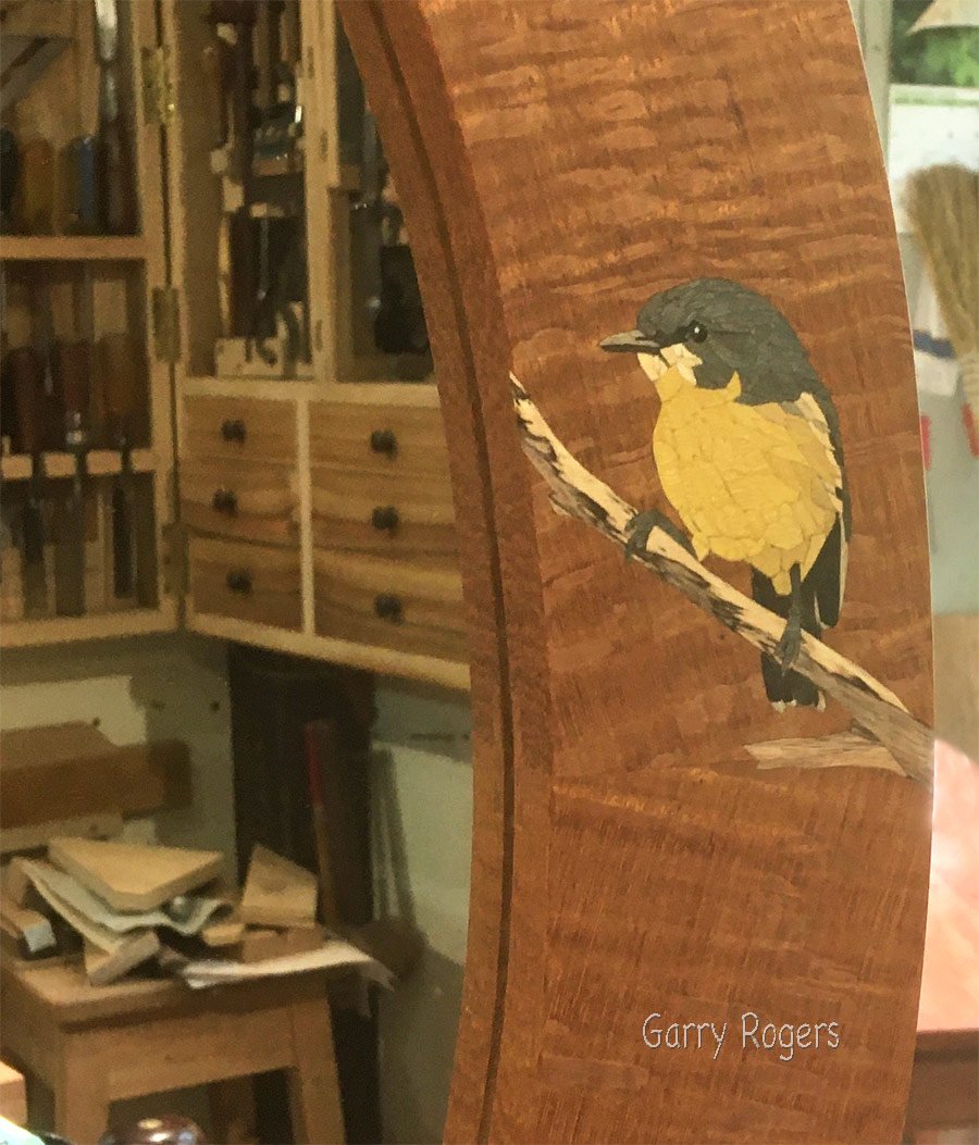 Righthand side of the Yellow Robin frame