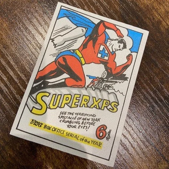 Where do you get your branding inspiration from? I've been digging into my dad's old archive and found another brilliant tag from one of my family's old brands called XPS.