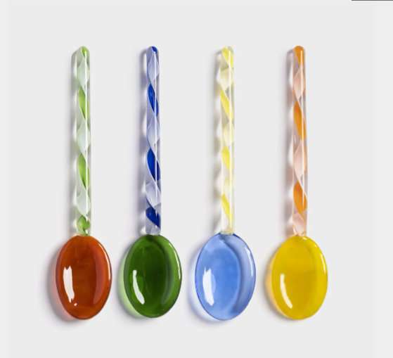 Spoon swirl set of 4