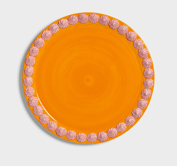 Plate whip orange