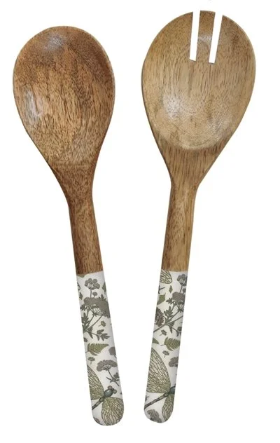 Salad Server Dragonfly Set of 2