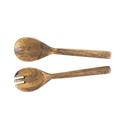 Salad Server Natural Set of 2