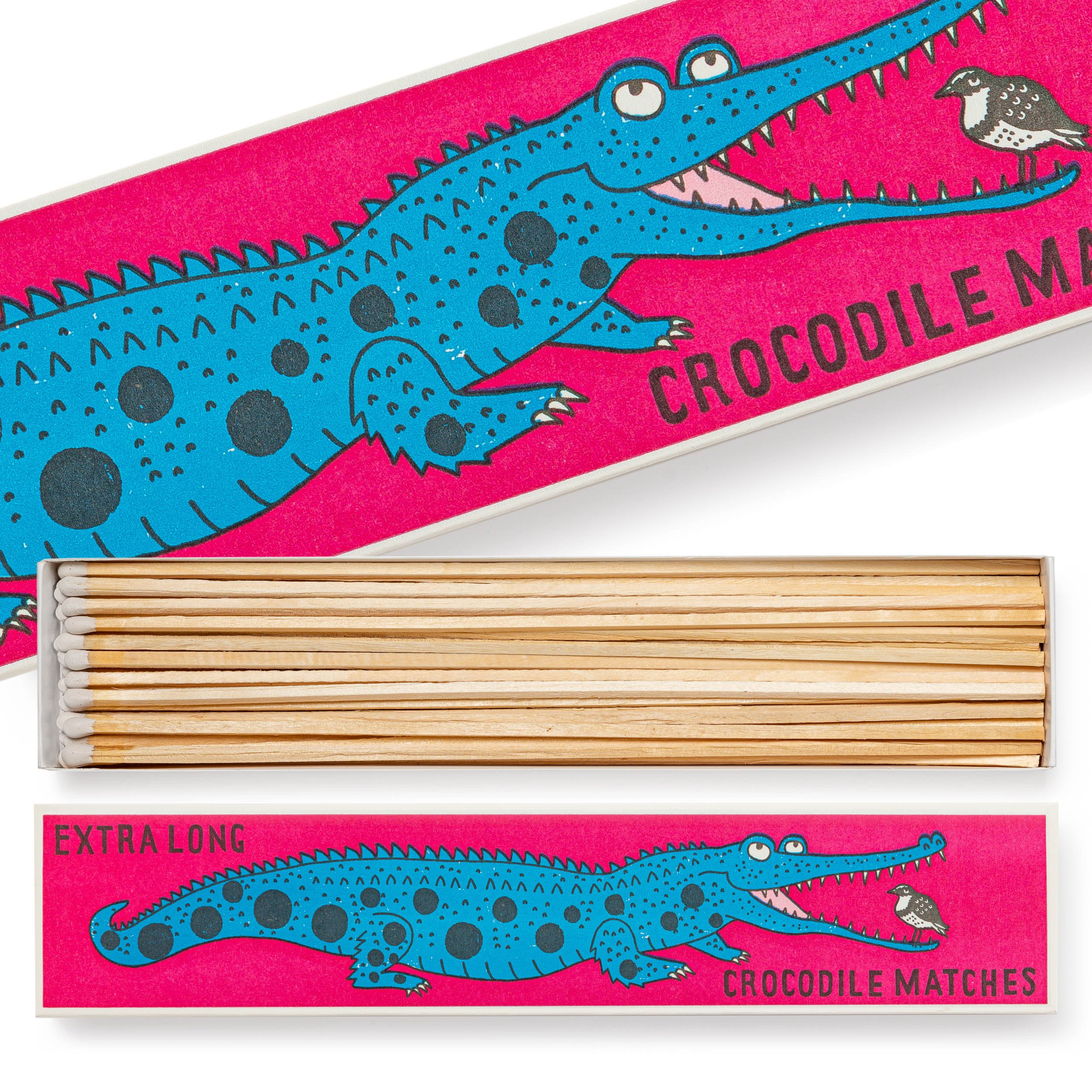 Fósforos Long Crocodile