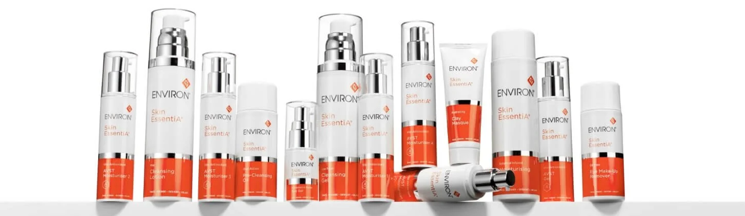 Environ Skin EssentiA skincare range available from Milk & Honey, Lisburn Road, Belfast.