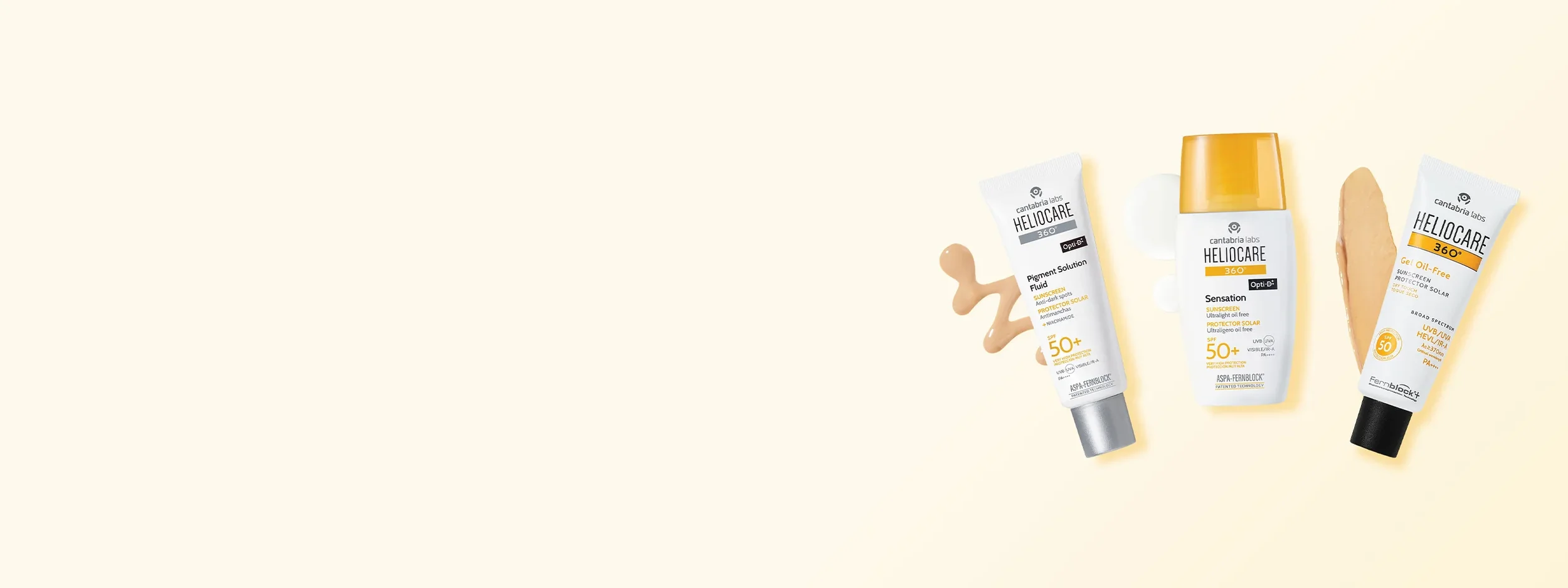 Heliocare 360 Pigment Solution Fluid SPF 50+ available from Milk & Honey Belfast