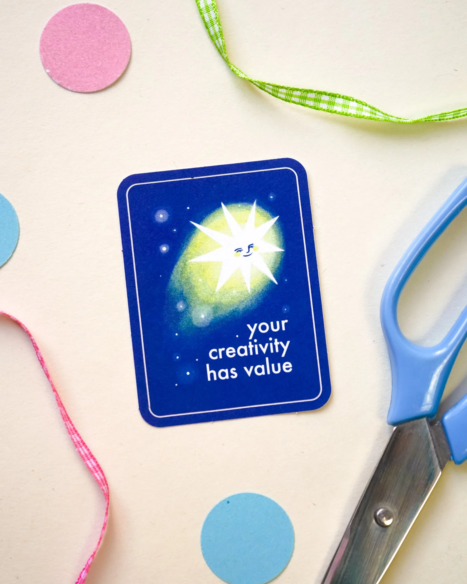 Your Creativity Has Value Sticker