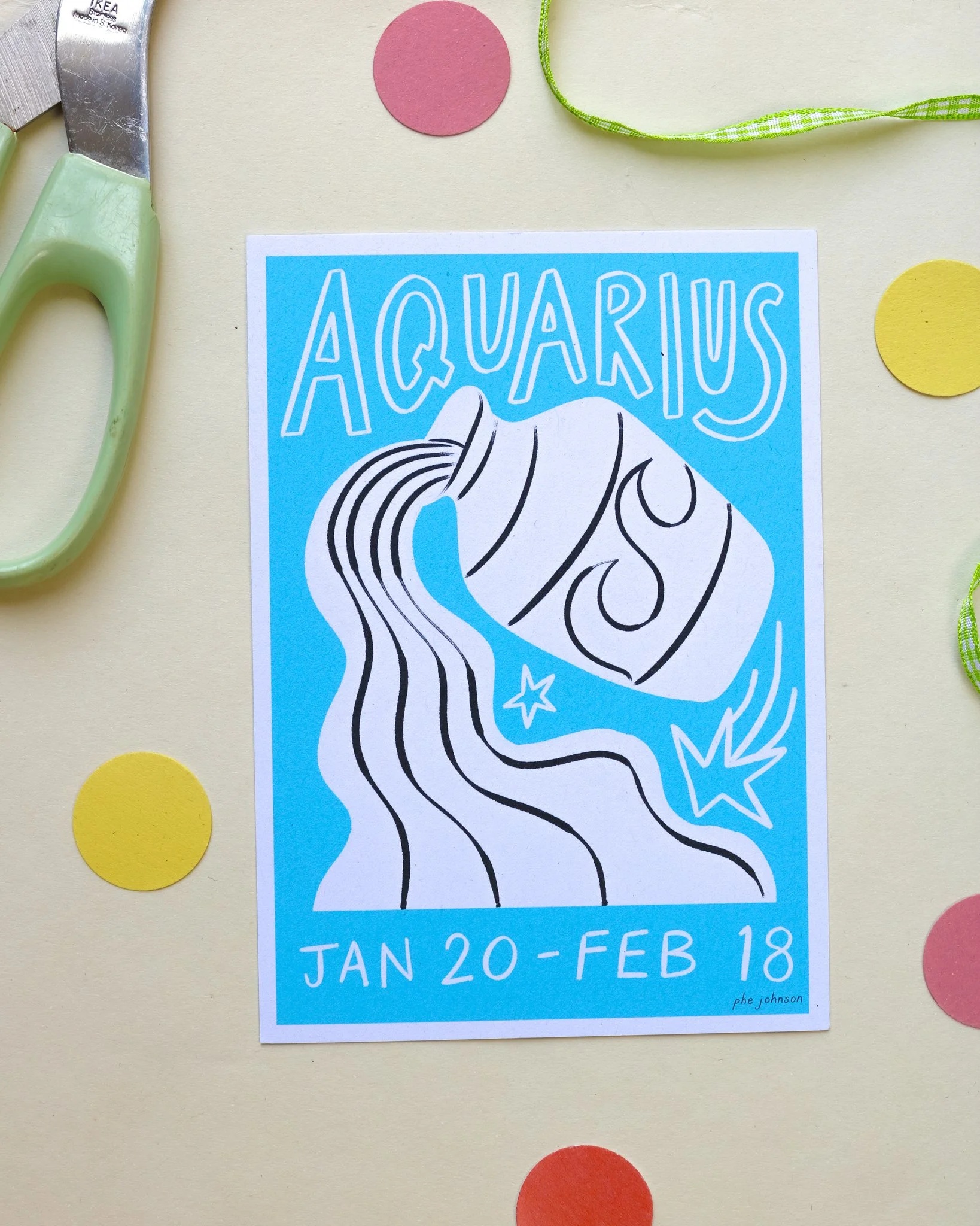 Zodiac Postcards