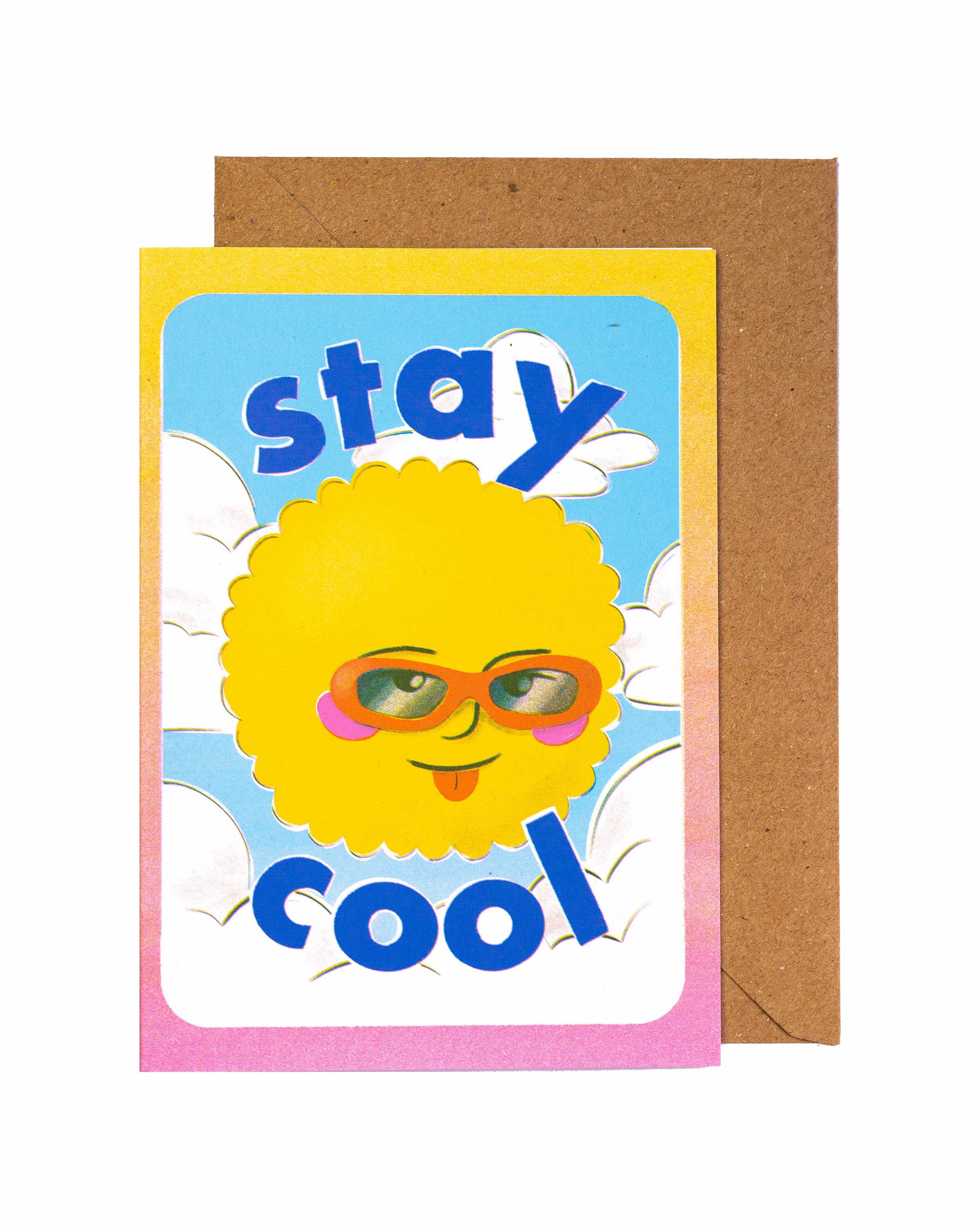 Stay Cool A6 Greetings Card