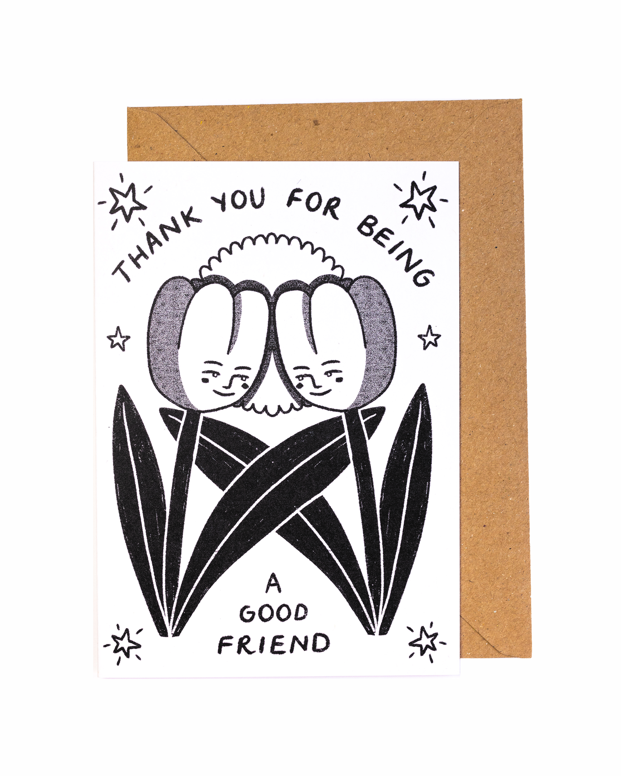 Good Friend A6  Greetings Card