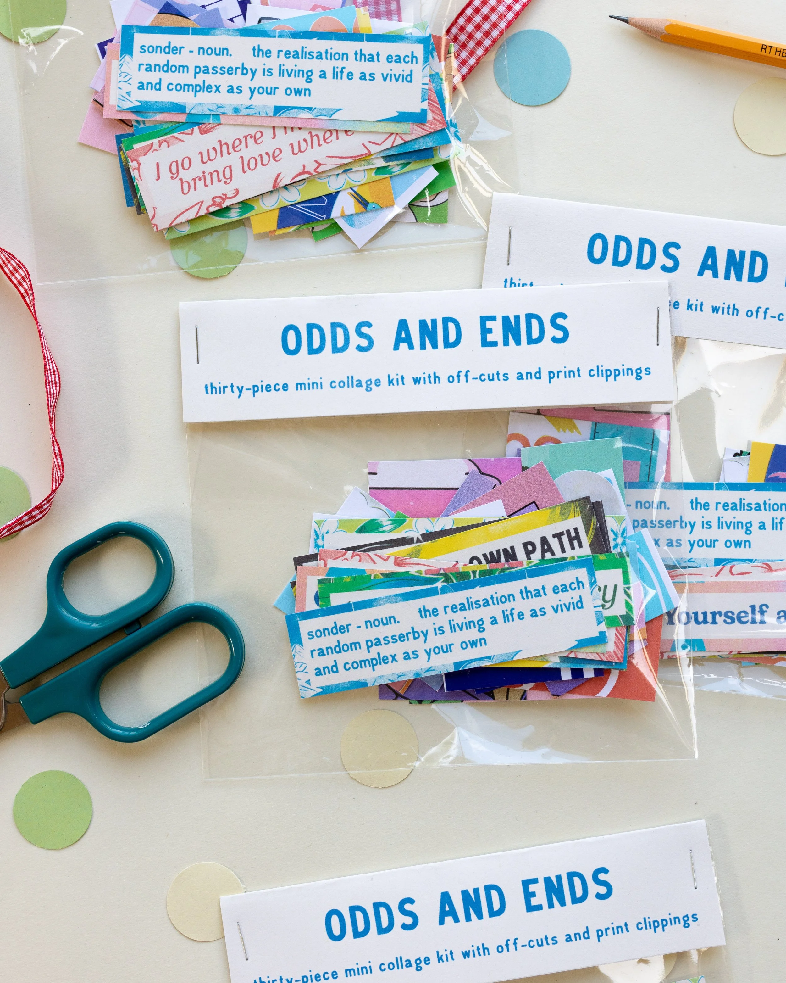 Odds & Ends Scrapbooking Kits