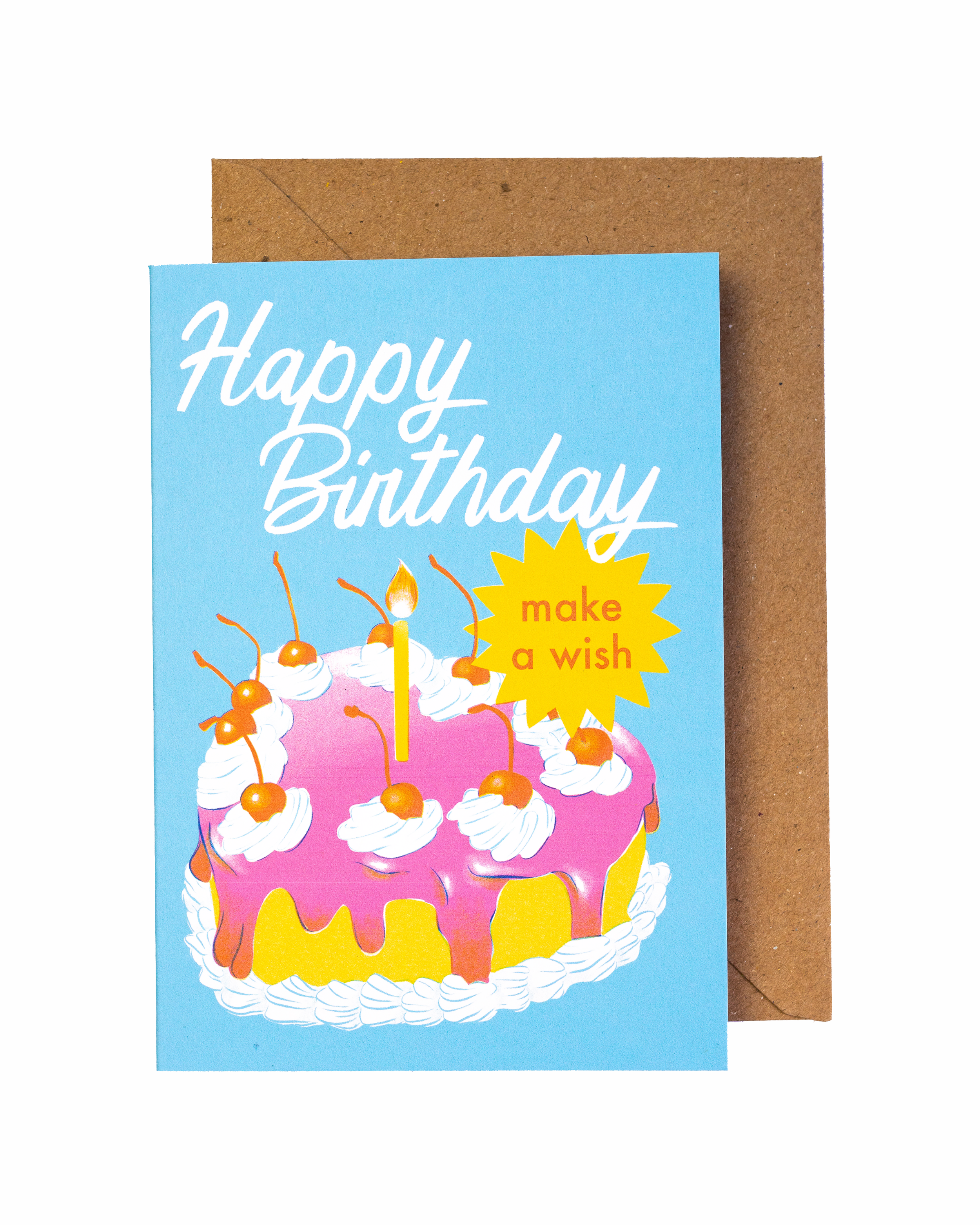 'Happy Birthday!' A6 Greetings Card