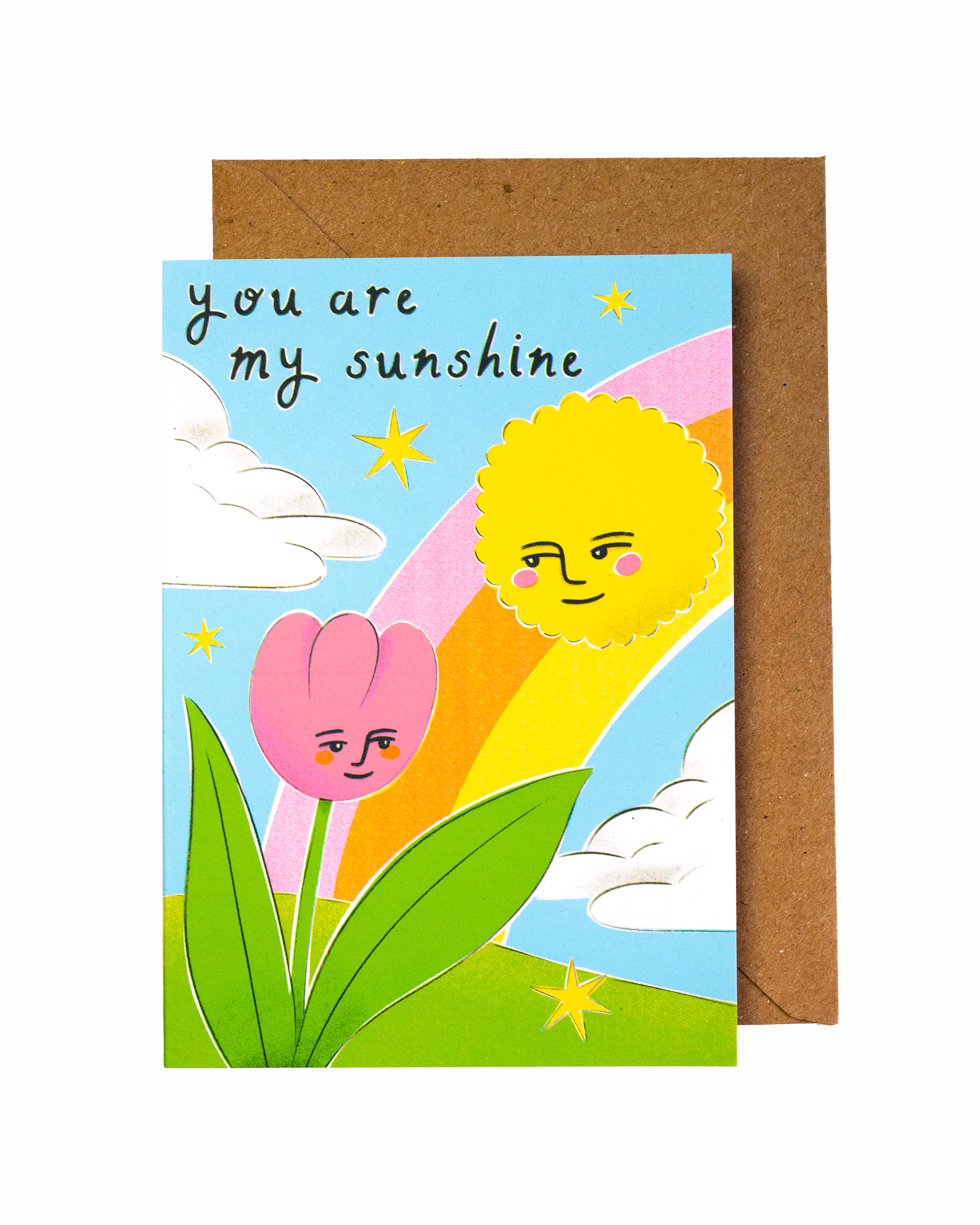 You Are My Sunshine A6 Greetings Card