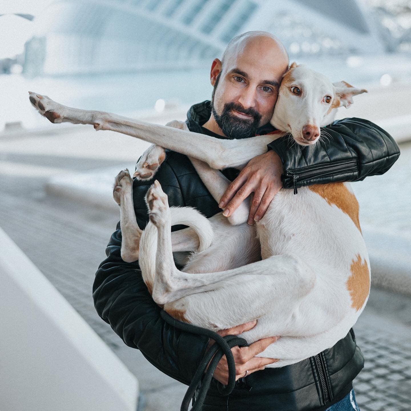 En la sesi&oacute;n de preboda de @rosa_y_amarillo y Pablo y sus dos perritas, Pablo hizo esto.
#dog #love #weddingphotographer #valencia #espa&ntilde;a #spain #fotografosvalencia #mydogandme