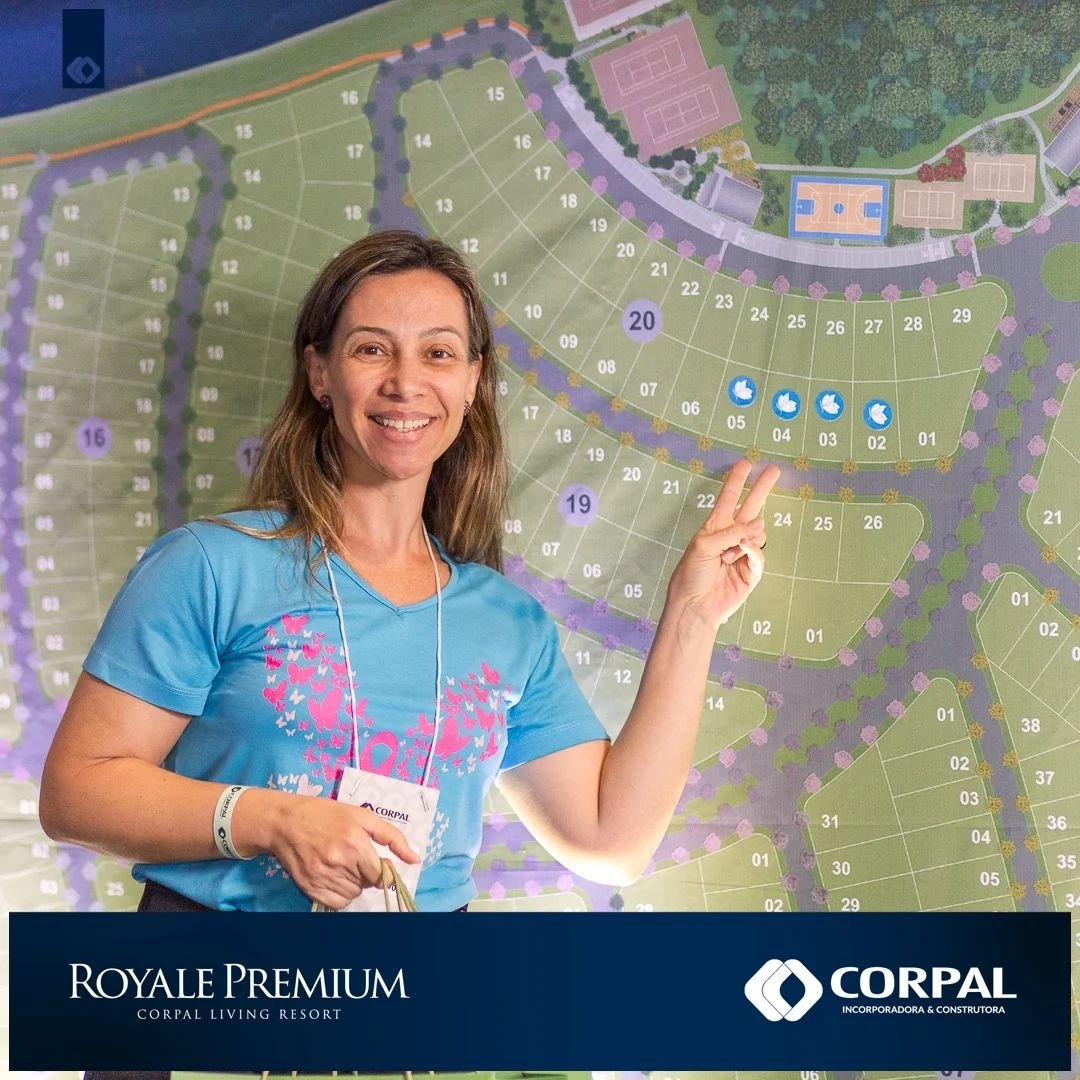 Sucesso total no lan&ccedil;amento do Royale Premium Corpal Living Resort em Tangar&aacute; da Serra! J&aacute; s&atilde;o 70% das unidades vendidas em apenas 2 dias. N&atilde;o perca a chance de garantir a sua com condi&ccedil;&otilde;es exclusivas!