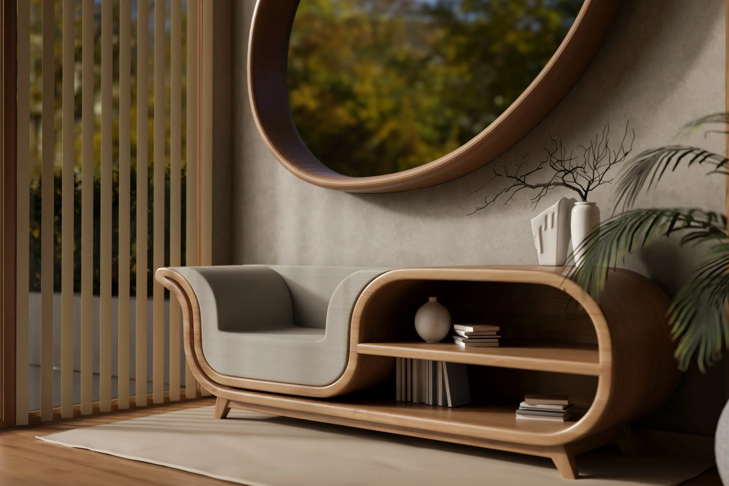 Madeira na decoração: elegância, acolhimento e atemporalidade.