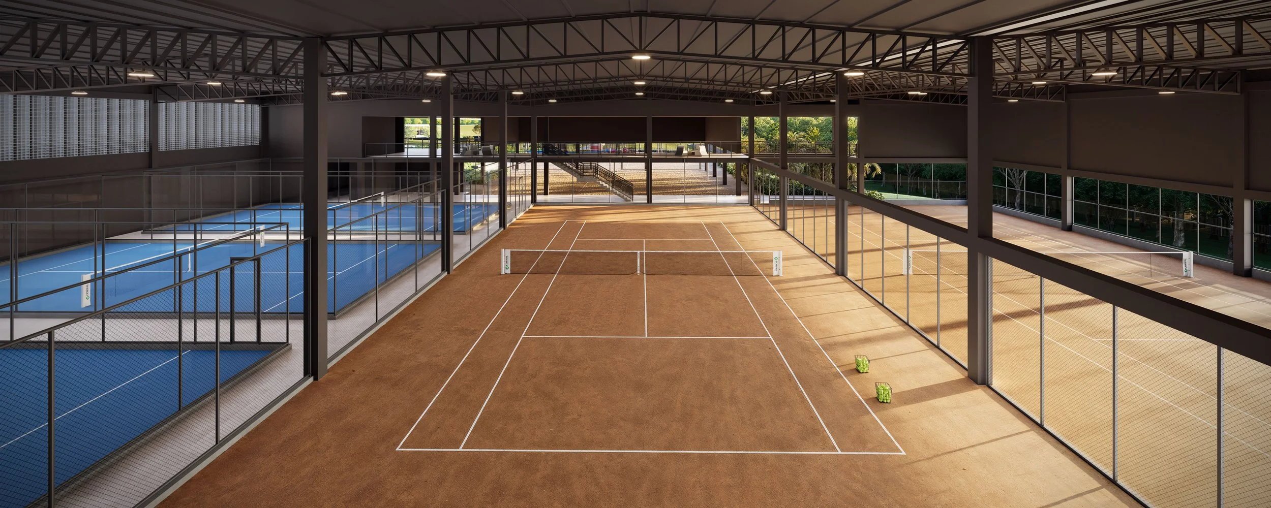 Quadras Cobertas
