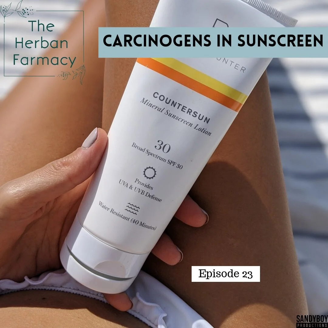 23: Carcinogens in Sunscreen episode artwork