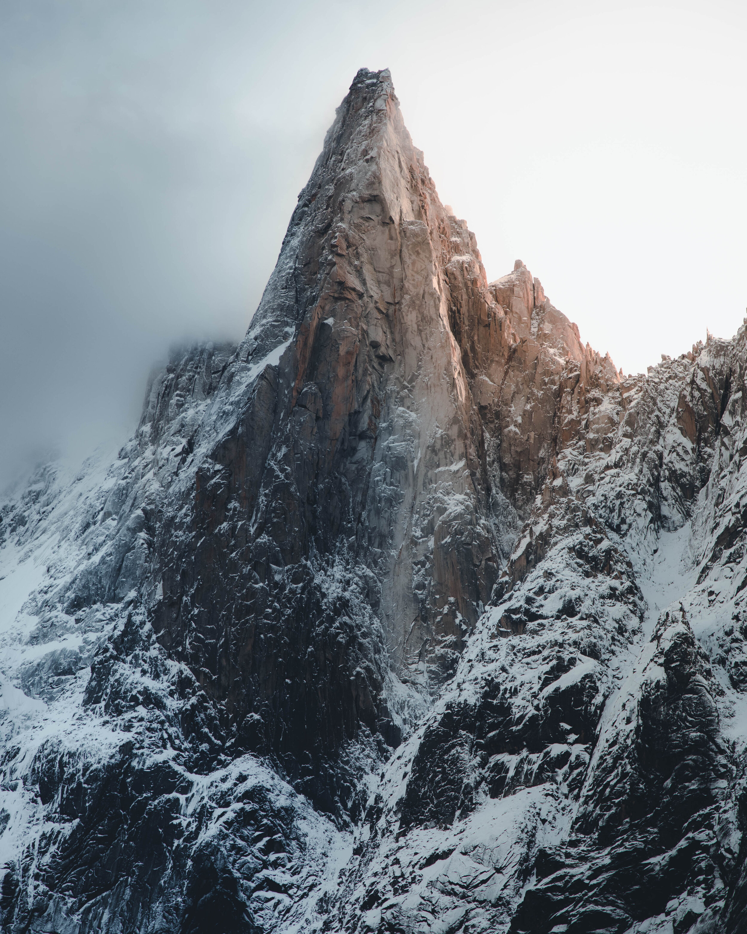 Peaks of Chamonix.