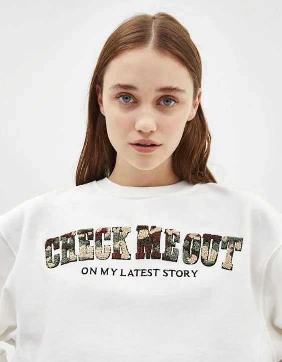 FW 21 | BERSHKA | SWEATSHIRT