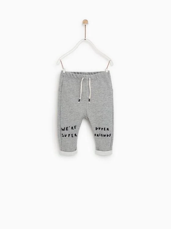 FW 21 | BABY BOY | FLOCK TROUSERS