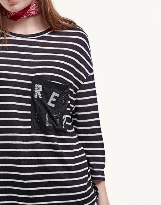 Hot Fix print for Stradivarius