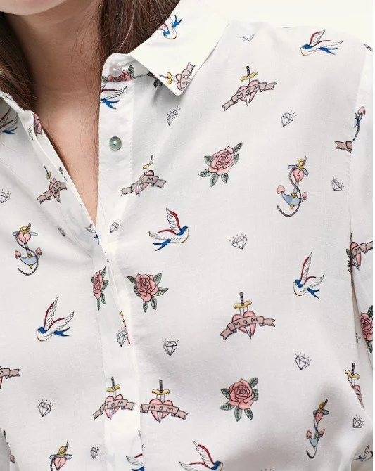 ALL-OVER PRINT ON SHIRT