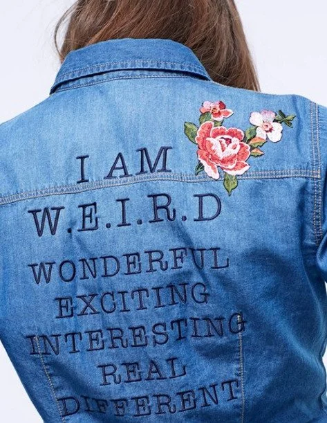 EMBROIDERY AND PATCH DESIGN ON SHIRT