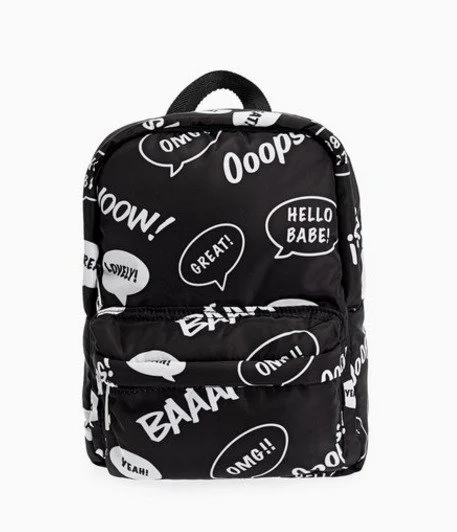 All-over print for backpack