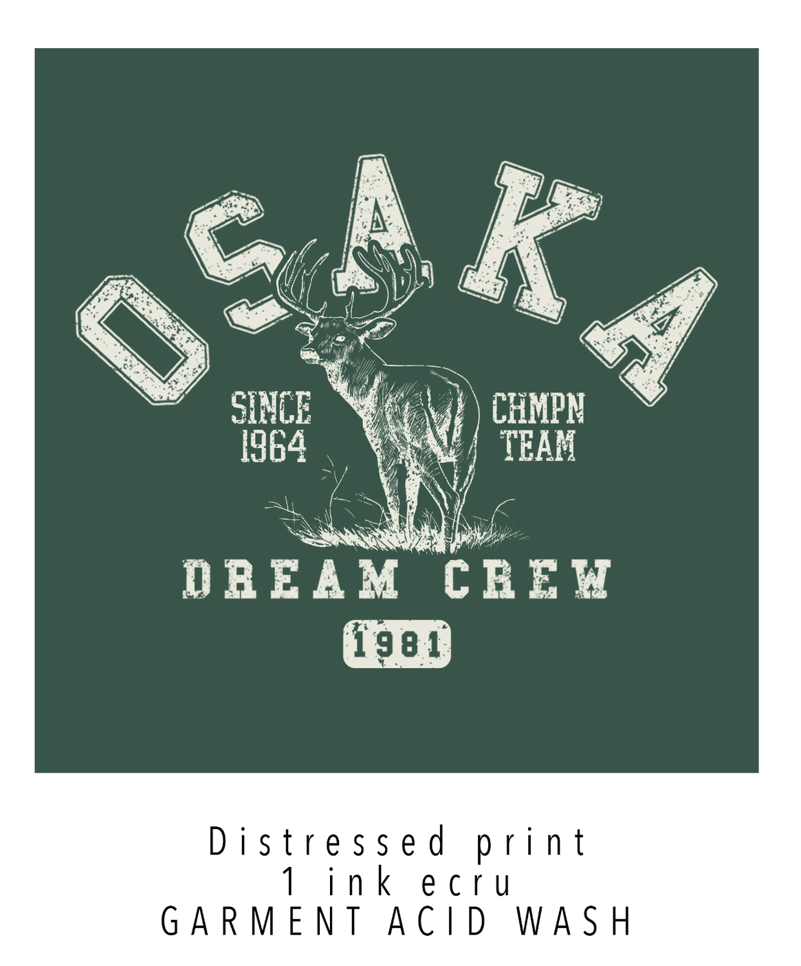 SET COLLEGE - WASHED PRINT DESIGN - artwork