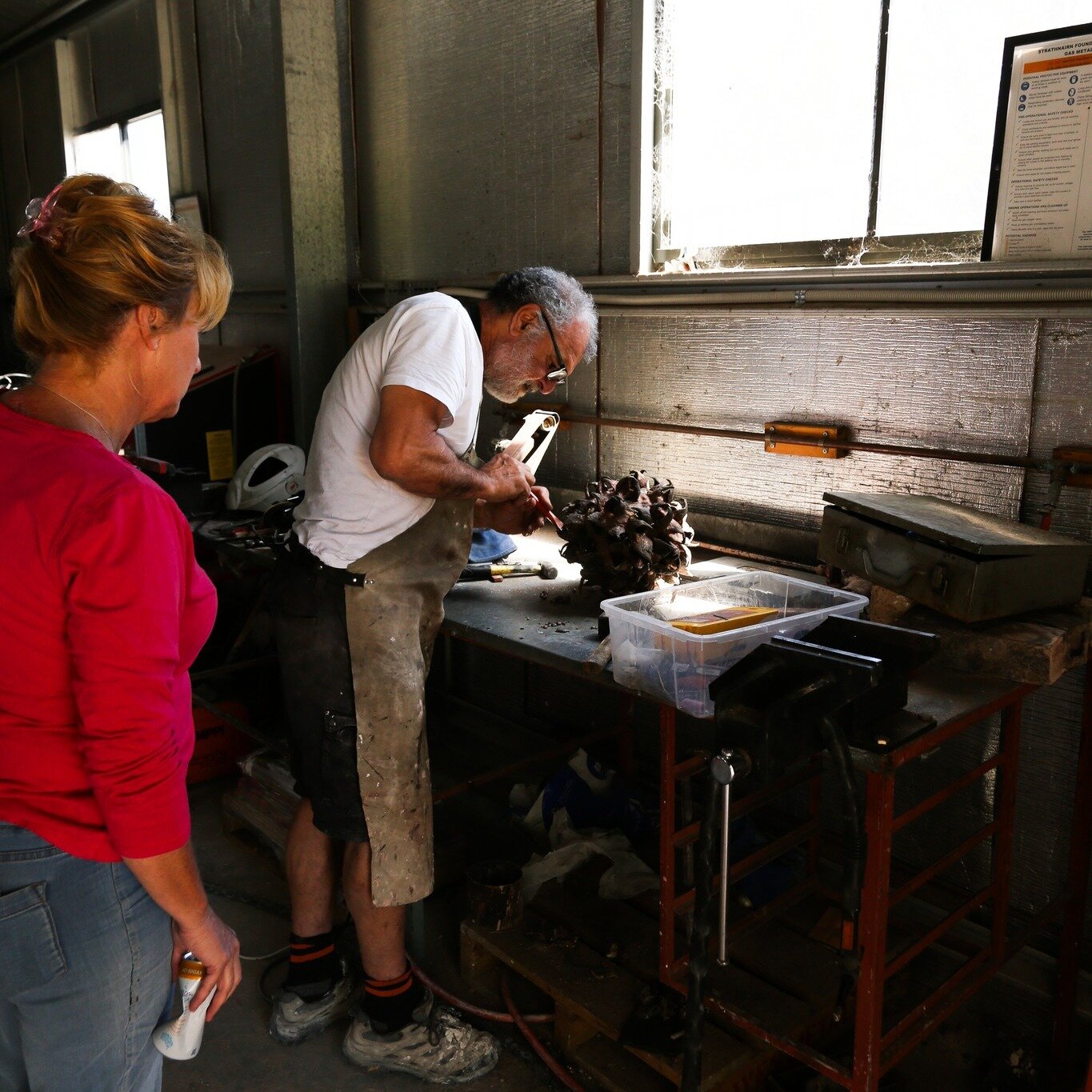 Our hugely popular Bronze Casting workshop is back for 2024! 🔥🔥🔥

Don't miss this awesome opportunity to learn the basics of casting, direct wax modelling, investment moulding process, bronze casting and finishing (chasing), and patination under t