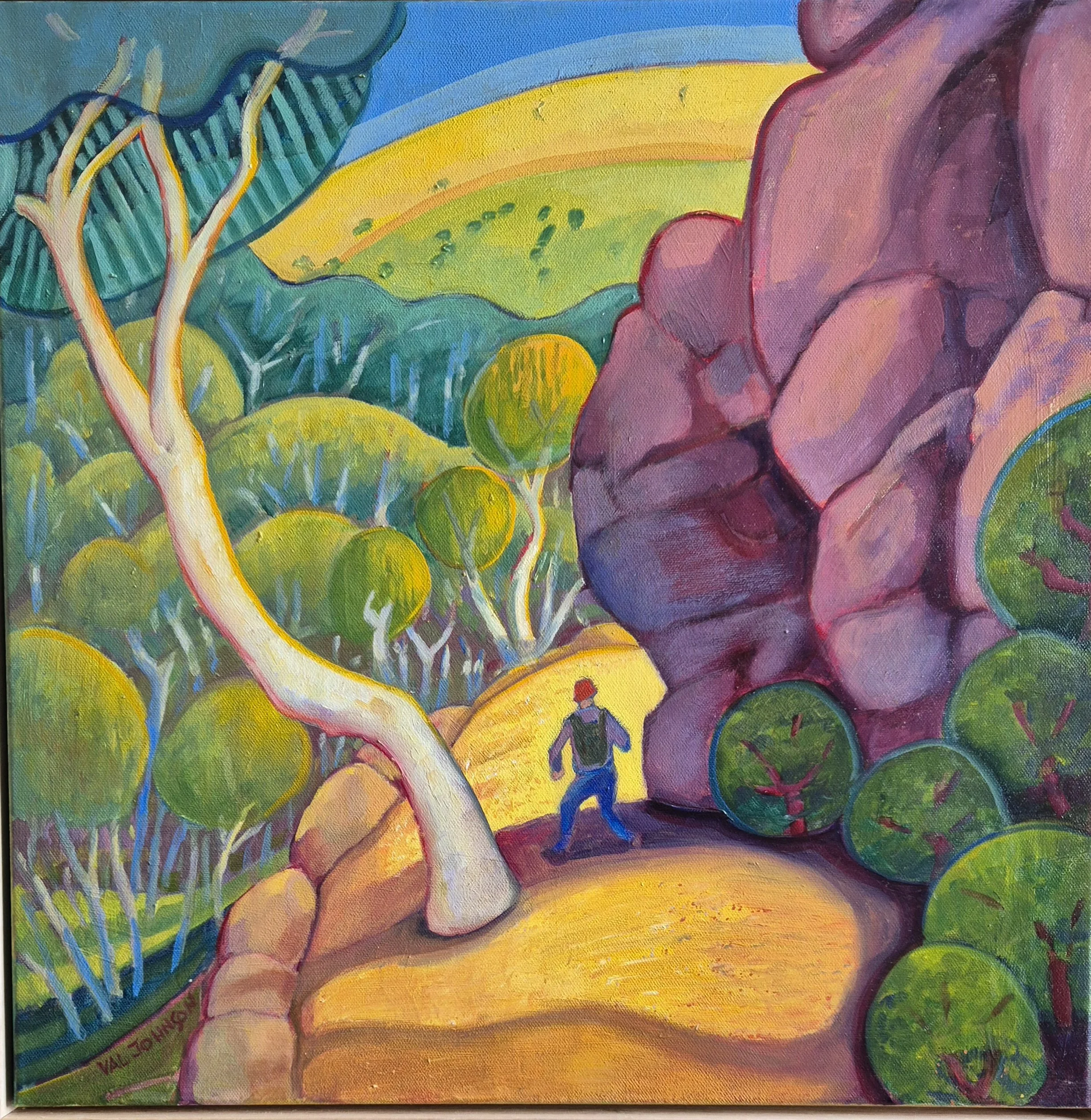Val Johnson, A walk in the Grampians