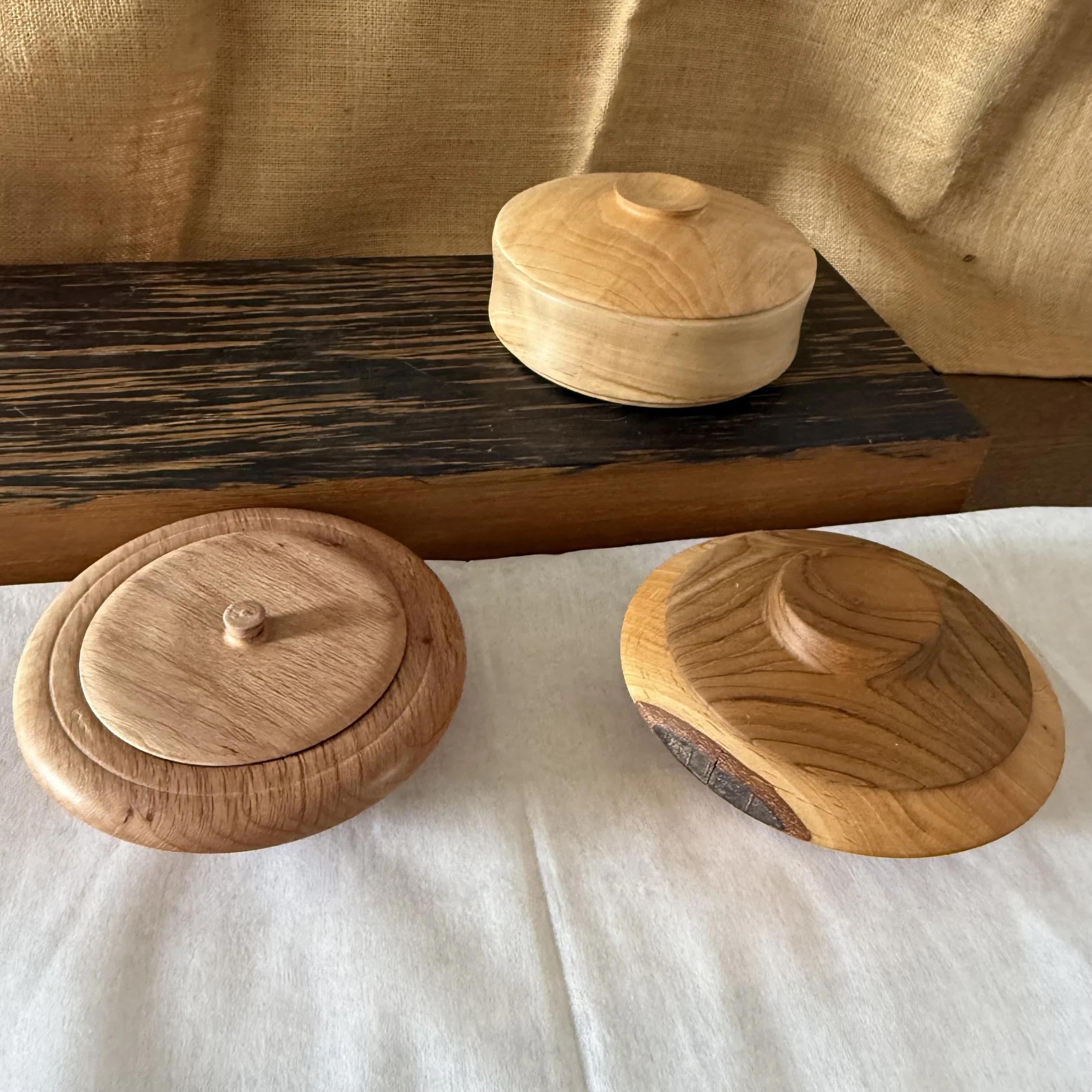 Galia Shy, Lidded Bowls