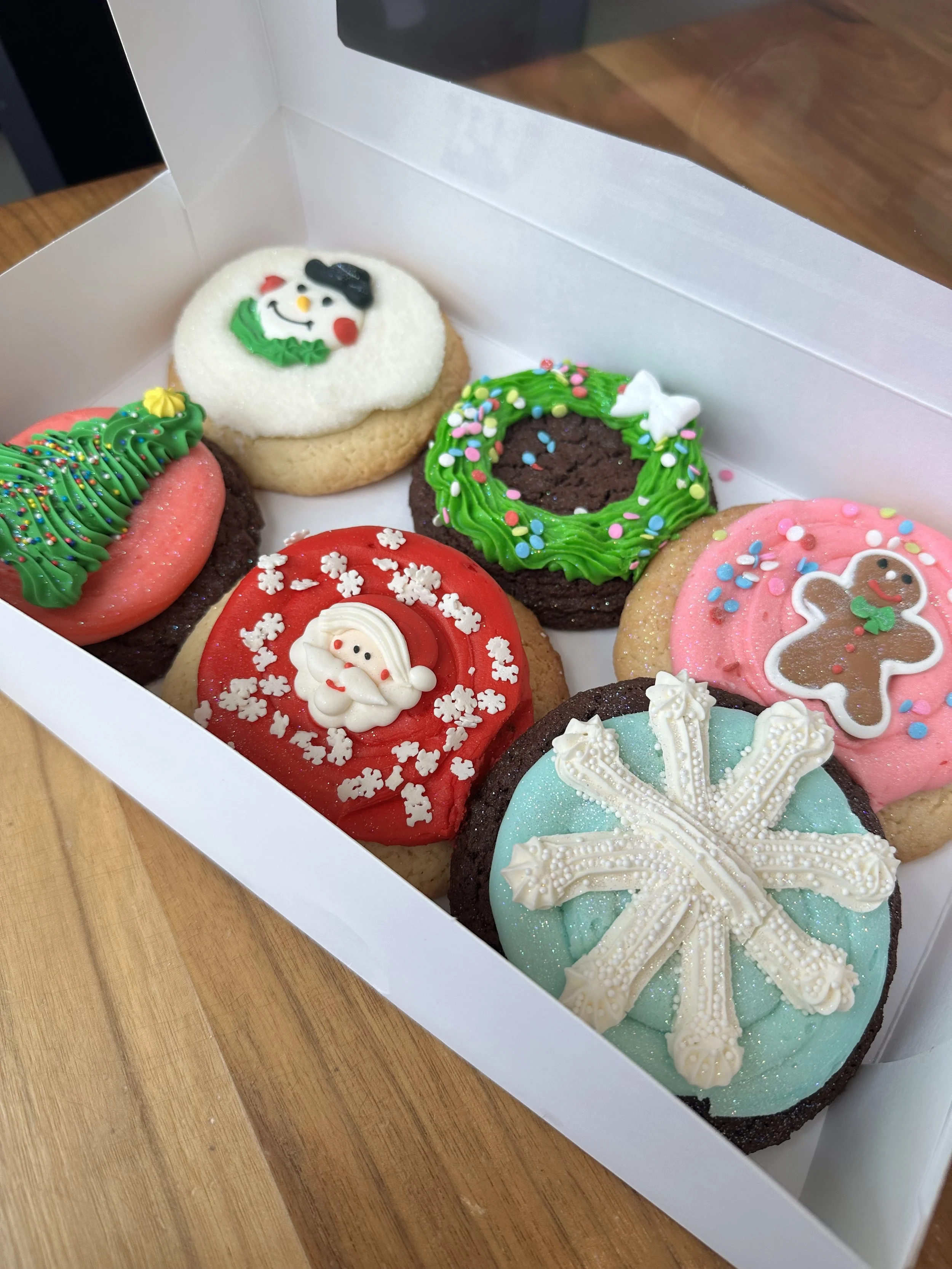 Festive Deluxe Cookie Box