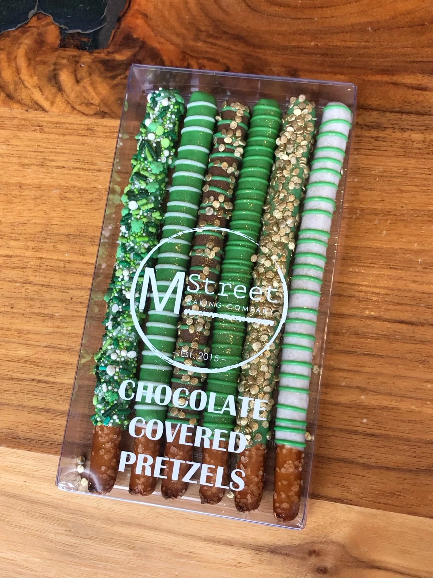 SPD Chocolate Dipped Pretzels- 6 pack