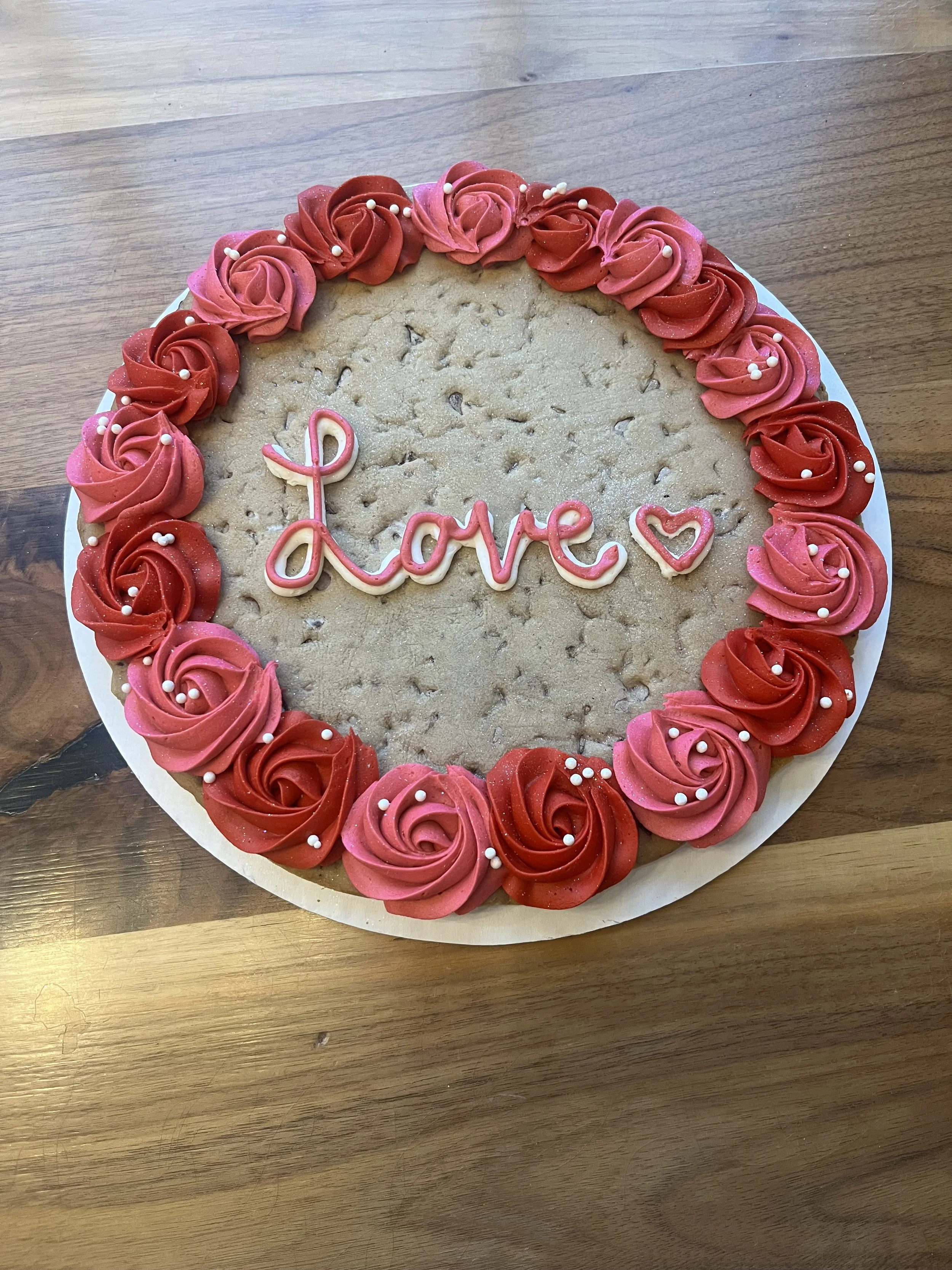 Love Cookie Cake