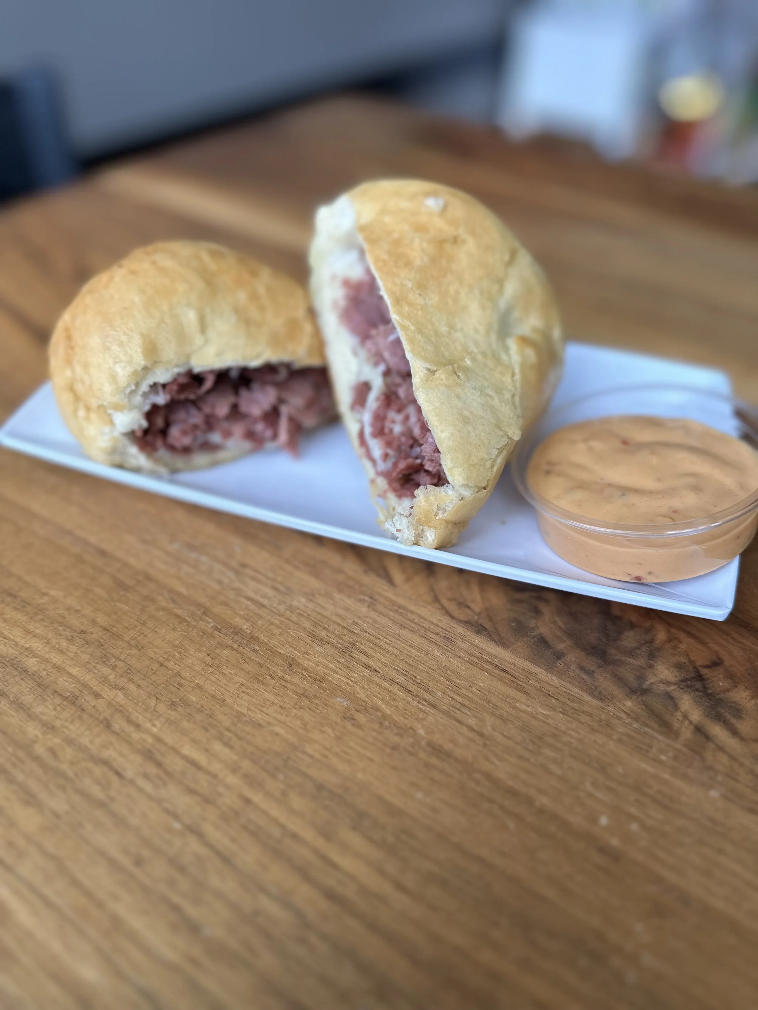 Corned Beef and Swiss Bread