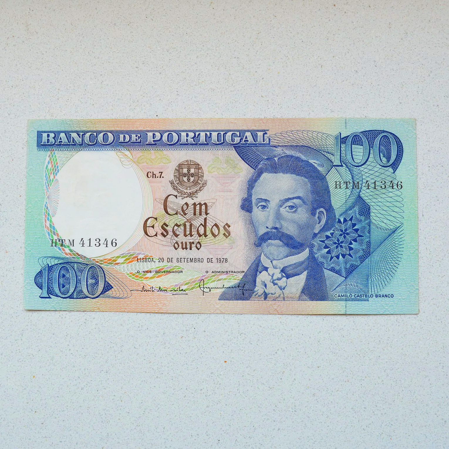 Portugal 1978 100 Escudos - EF-45+