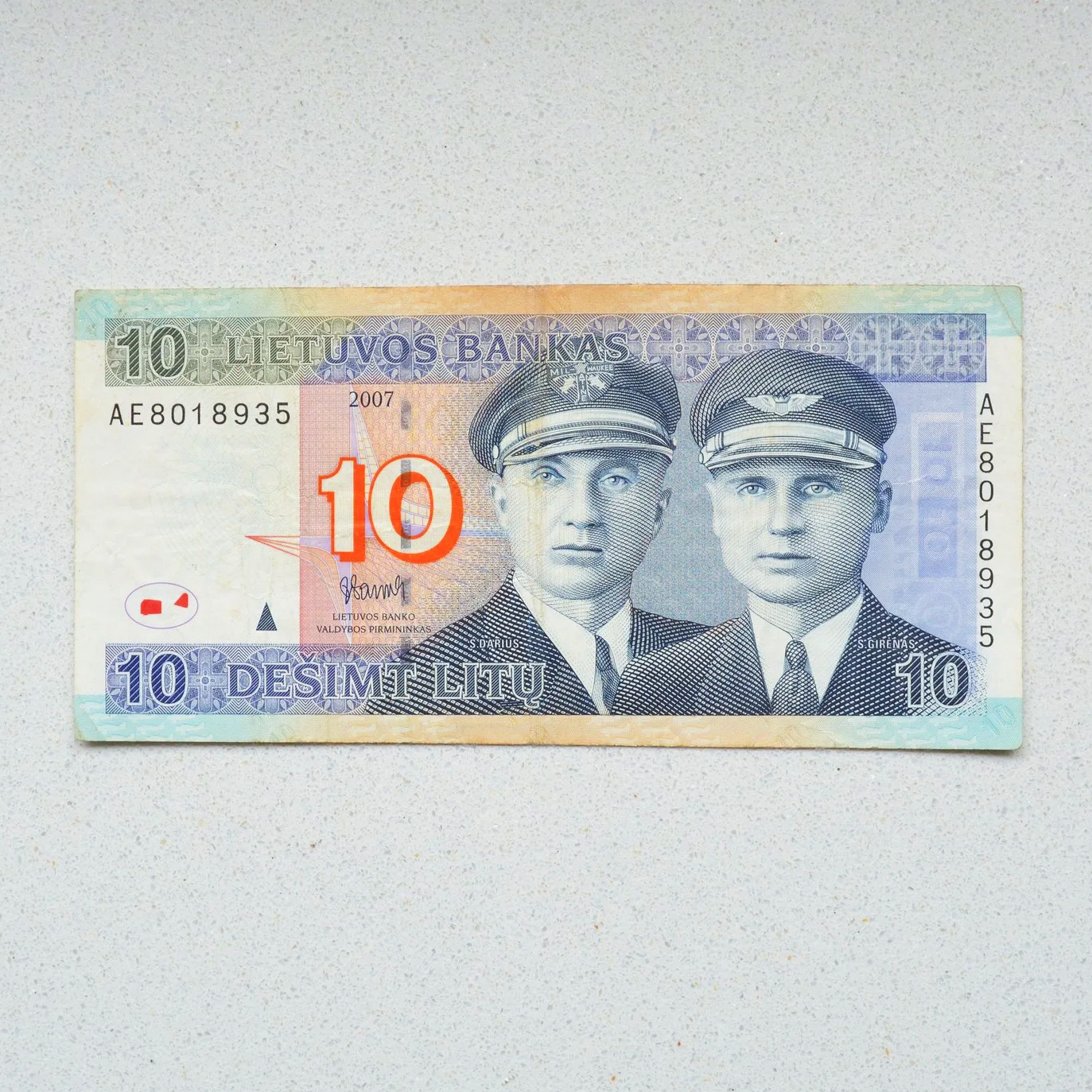 Lithuania 2007 10 Litu - VF-20