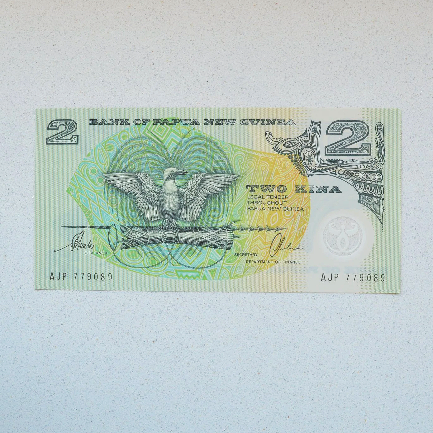 Papua New Guinea 1996 Polymer 2 Kina - UNC-64+