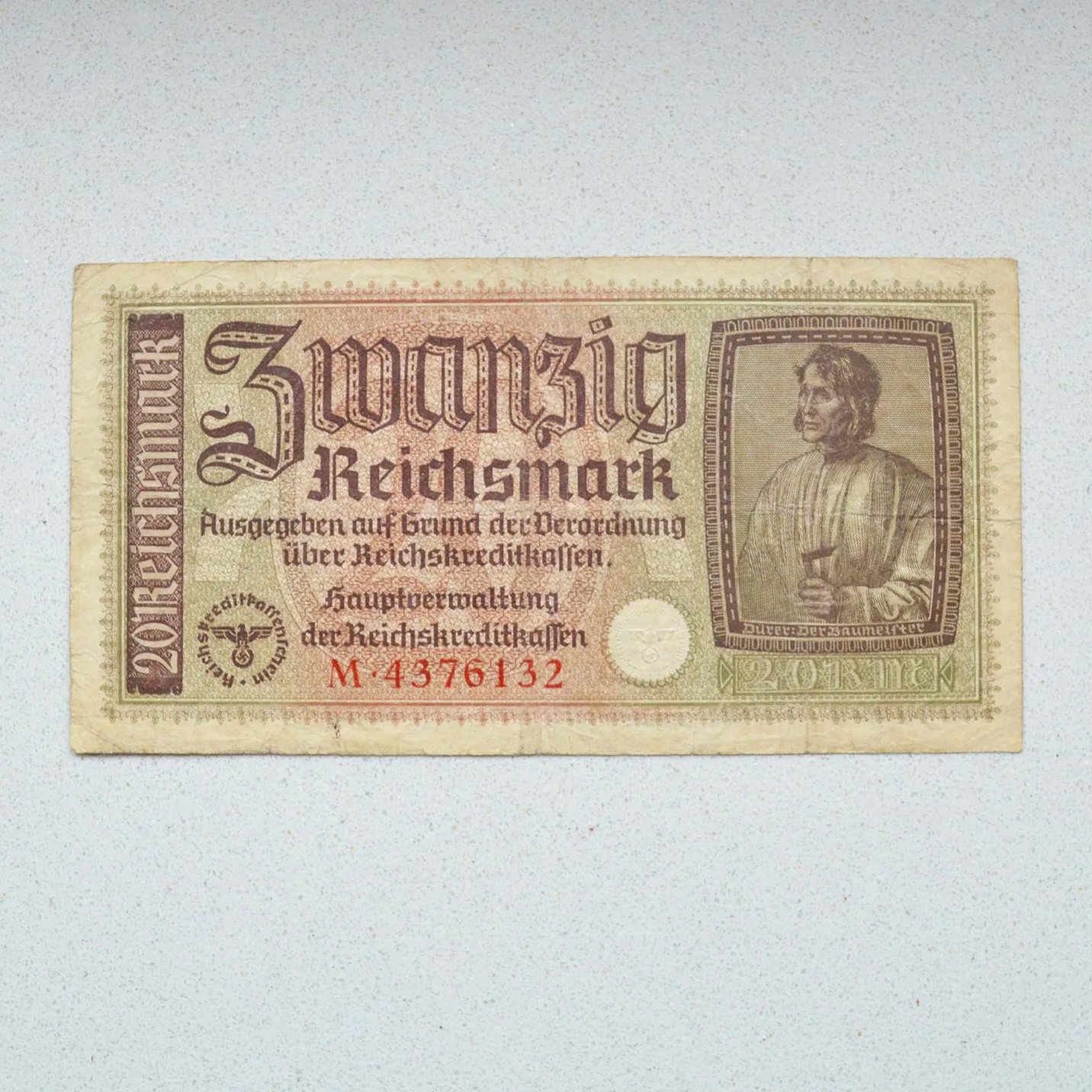 Germany (Occupied Territories) 1939 20 Reichsmark - F-15
